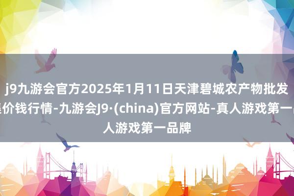 j9九游会官方2025年1月11日天津碧城农产物批发市集价钱行情-九游会J9·(china)官方网站-真人游戏第一品牌